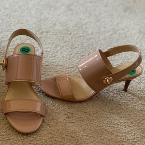 Brand new Coach 3 in. Heels